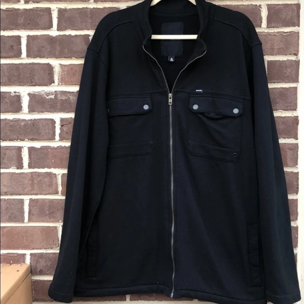 Hurley zip Jacket 2 front snap pockets